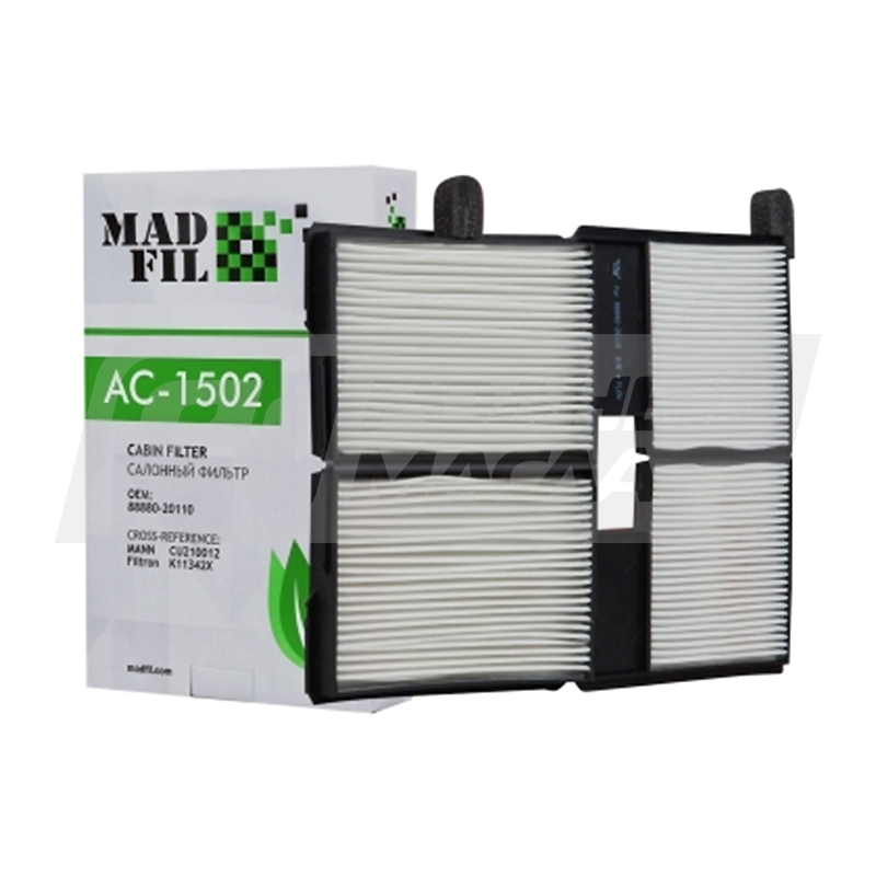 MADFIL AC-1502 (CU210012, AC-Toyota 88880-20110) AC1502
